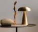 Side view of Retro Iron Rechargeable Table Lamp